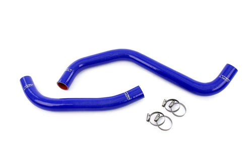 HPS High Temp Blue Reinforced Silicone Radiator Hose Kit Coolant Compatible for 2011-2015 Dodge Durango Jeep Grand Cherokee 3.6L, 57-2128-BLUE