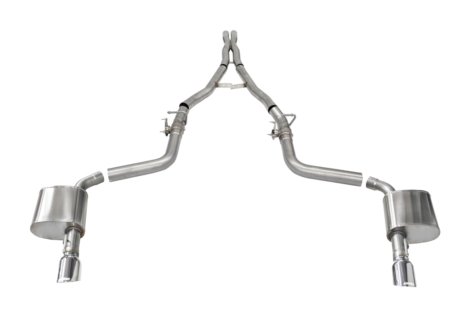 Stainless Steel CORSA EXHST 21072 Cat Back Exhaust System fits Dodge Charger Includes Muffer