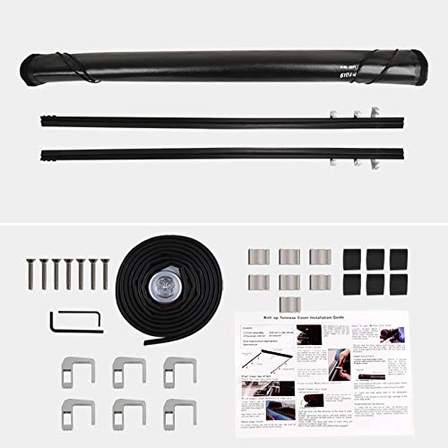 Roll Up Spec-D Tuning Vinyl Tonneau Cover Compatible with Ford F150 5'6" Short Bed 2004-2014