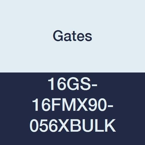 GlobalSpiral Series Gates 16GS-16FMX90-056XBULK Couplings, Female MegaSeal Swivel, 90 Degree Bent Tube, 1" ID (Pack of 30)