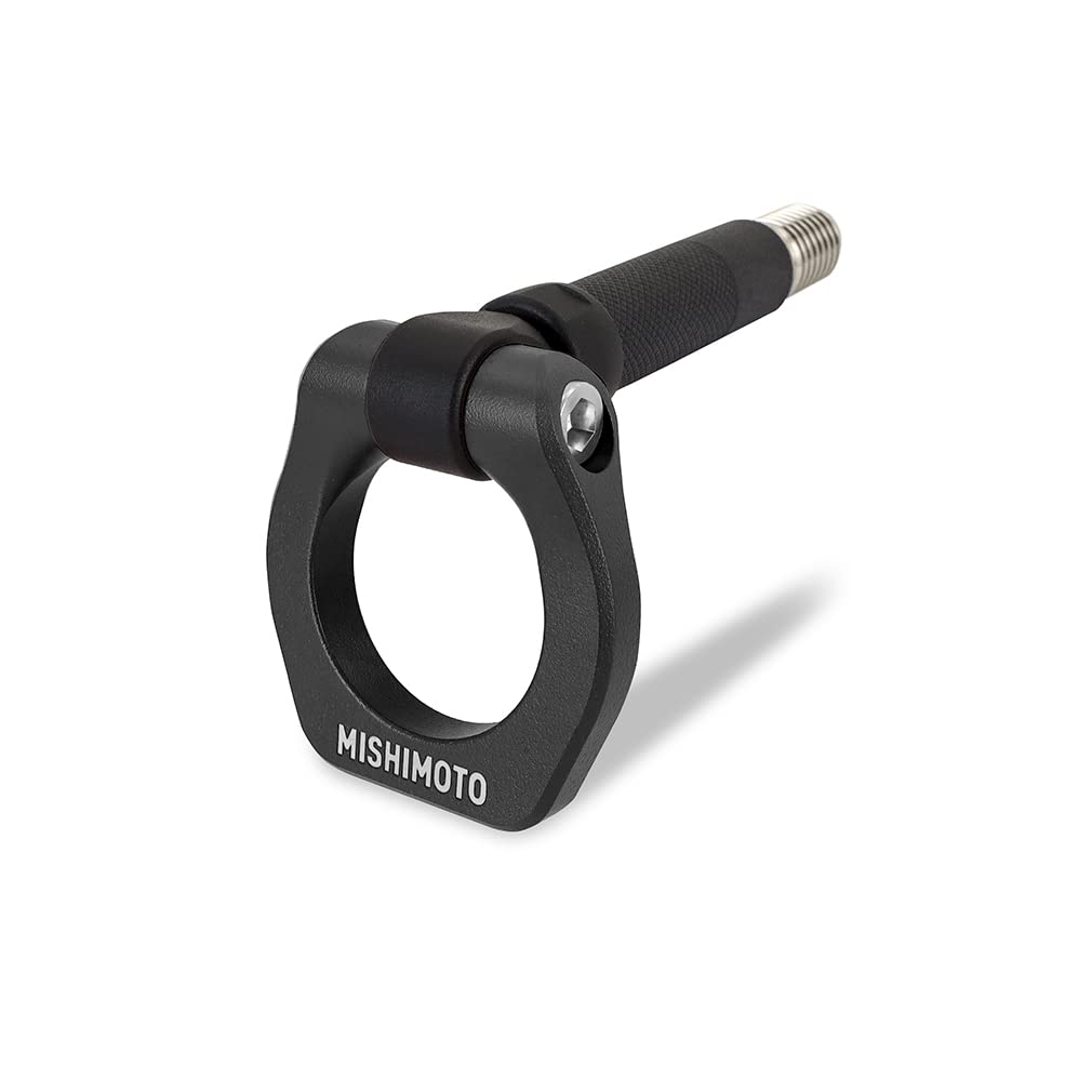 Mishimoto Tow Hook Racing, Front Compatible with BMW F80 M3 2015-2019, Black