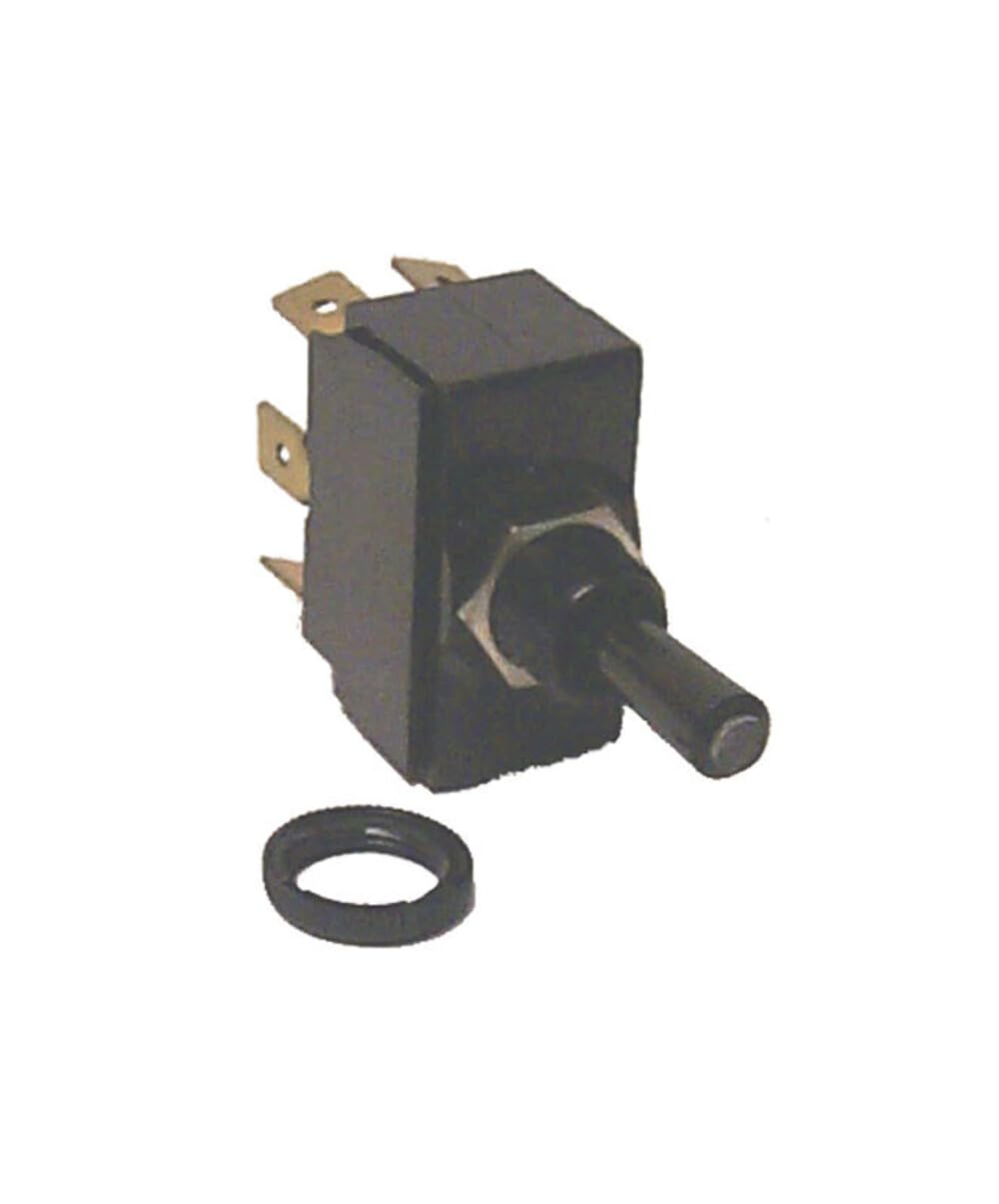 Sierra International Toggle Switch TG40340, Tip Lit, On - Off - Momentary On SPDT