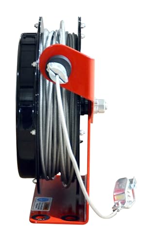 Static Discharge Grounding Wheel JohnDow Industries JDI-SGR75 75-Foot Grounding Wheel for Use with Fuel Caddies