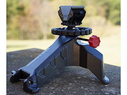 Birchwood Casey Front Mount Tango Shooting Rest - Comfortable Durable Adjustable Shooting Rest with Non-Marring Material - Fits Most Rifles & Handguns