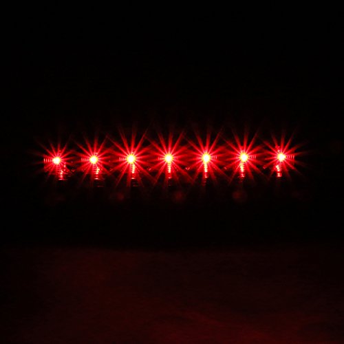 Chevy Tahoe Suburban GMC Yukon XL Spec-D Tuning LT-DEN00RBRLED-CY Red LED Rear Tail 3rd Brake Stop Light