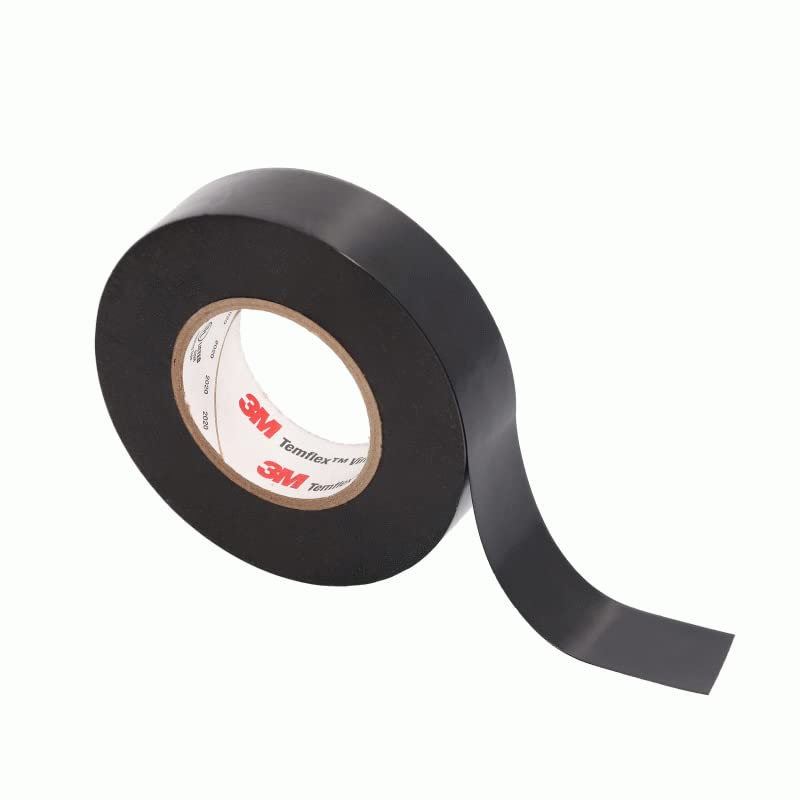 Vinyl Electrical Tape INSTALLBAY 3/4 inch X 60 feet - 10 Pack (3M1776-10)