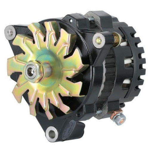 8078-3 Powermaster Alternator (GM CS121 Black 100A XS Volt 3 Ear Mtg 3:00 Position), 1 Pack