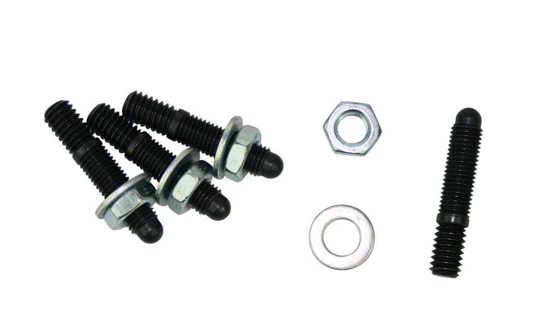Moroso Carburetor 37950 Stud Kit, 5/16 Coarse and Fine Thread, 1.6" Long