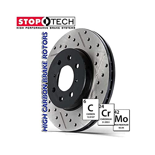 Sport Drilled & Slotted Rotor, Left Stoptech 127.65126L