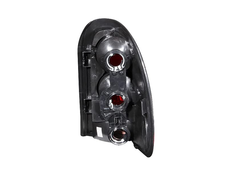 Chrome Euro Tail Light Set-Clear Lens ANZO USA 211037