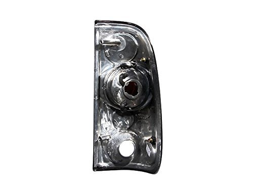 Black Euro Tail Light Set-Clear Lens ANZO USA 211065