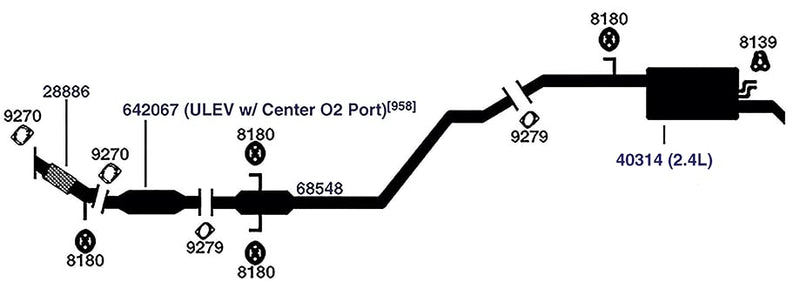 Hanger AP Exhaust 8139