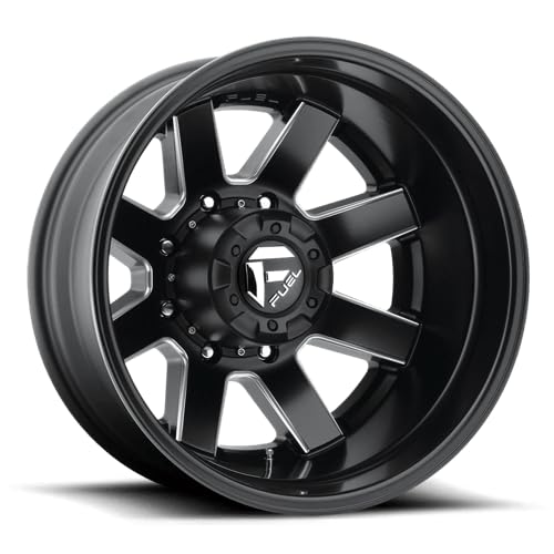 1PC Fuel D538 20X8.25 8X210 MT-BLK-MIL -246MM - D53820829345