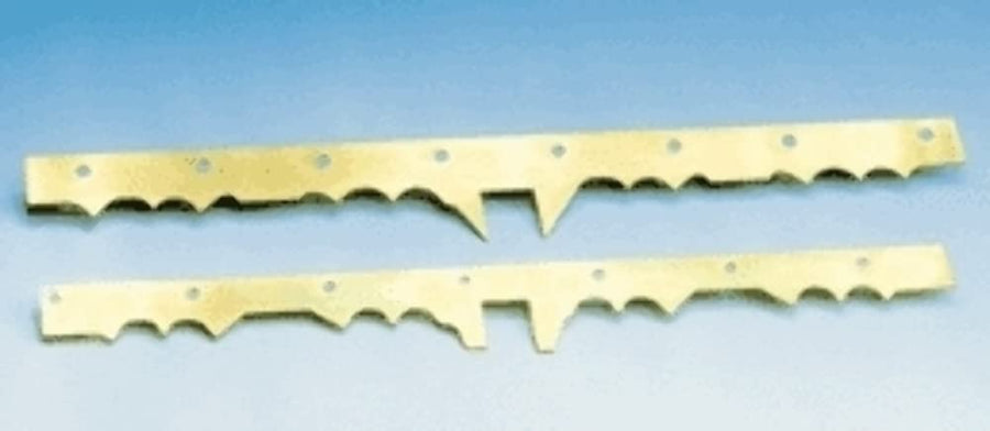 Milodon Gold Zinc Plated Crank Scraper 32640 for Small Block Chevy