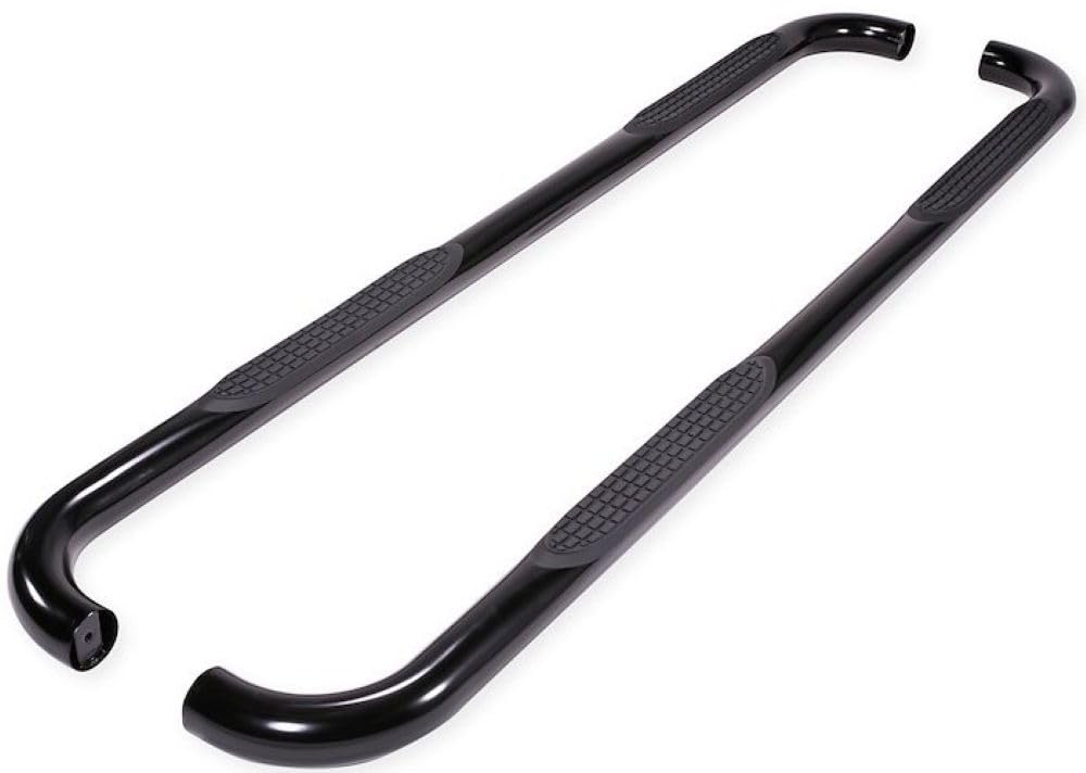 TrailFX Side Steps Nerf Bar Fits Jeep Grand Cherokee 2011-2021 Black Powder Coated Steel 3-Inch Round Bent Set of 2 Running Boards Rocker Panel Mount with Mounting Hardware TrailFX A0023B