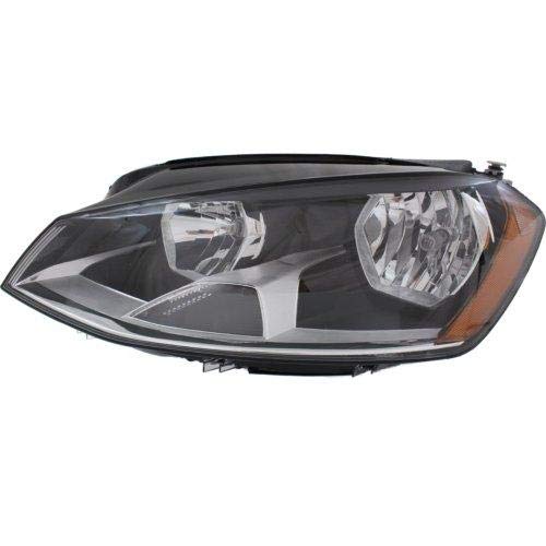 for 2014-2017 Volkswagen GTI Go-Parts Headlight Headlamp Assembly Front - Left (Driver) (CAPA Certified) Hatchback Replacement VW2502160C VW2502160C 2015 2016