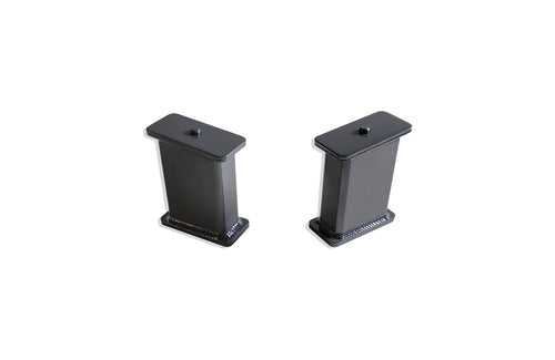 Part# 810070 MAX TRAC SUSPENSION'S is A Pair of 7" Lift Blocks FABRICATED from Steel & Powder Coated Grey
