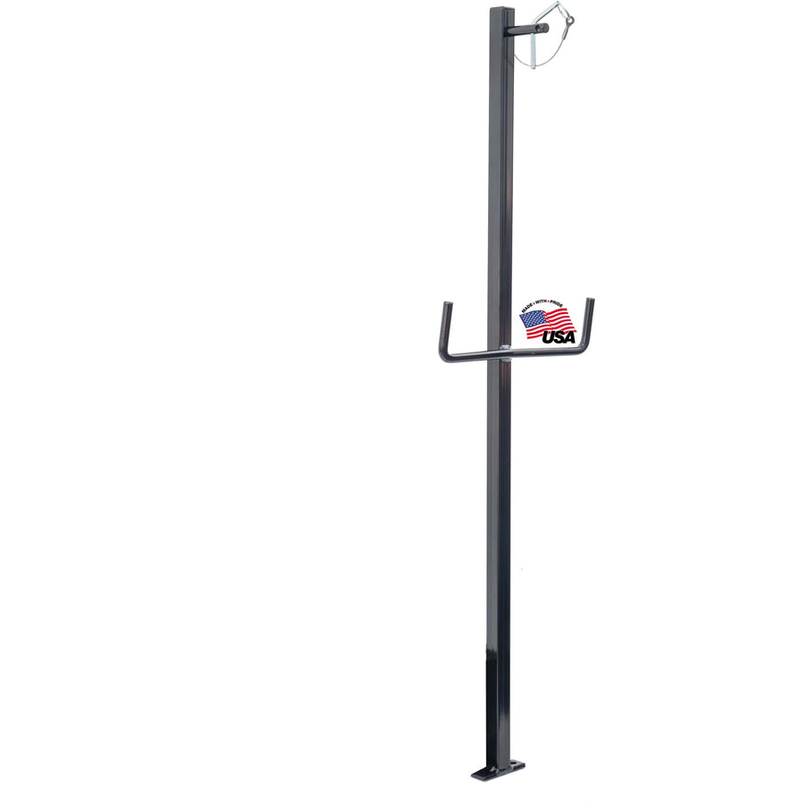 LT22 Buyers Products Backpack Blower Rack, Compatible with Stihl Blowers, Black Small
