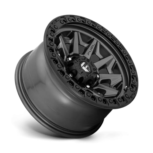 FUEL OFF-ROAD 15X8 COVERT 5X4.5 3.75-19mm MATTE GUN METAL BLACK BEAD RING - D71615806537