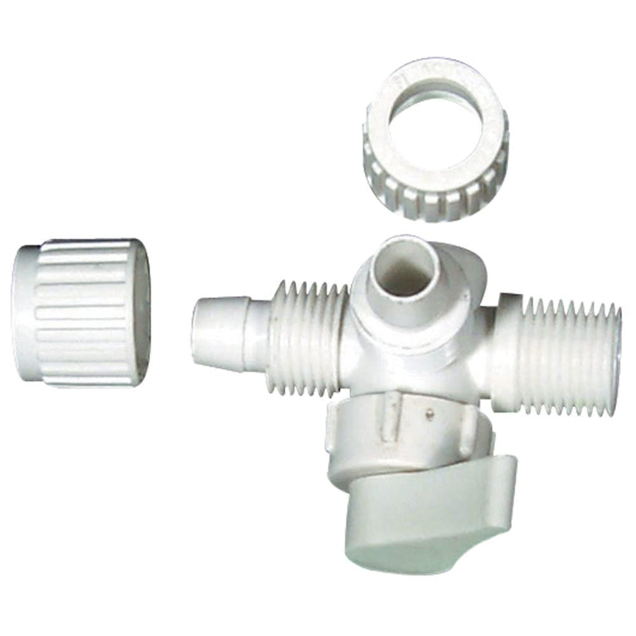 3 Way Flair-It Valve, Plastic 0.5" Size 16912