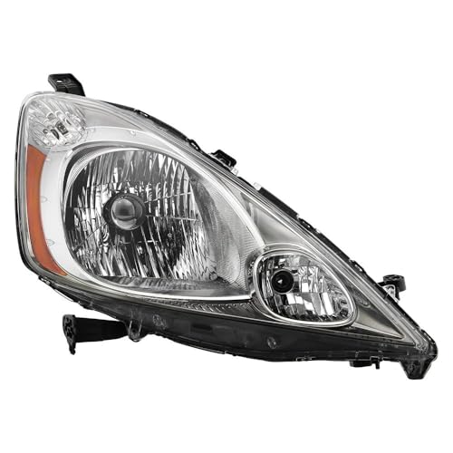 Honda Fit 09-11 Spyder (OE) Halogen Headlight - Chrome Housing Right OE