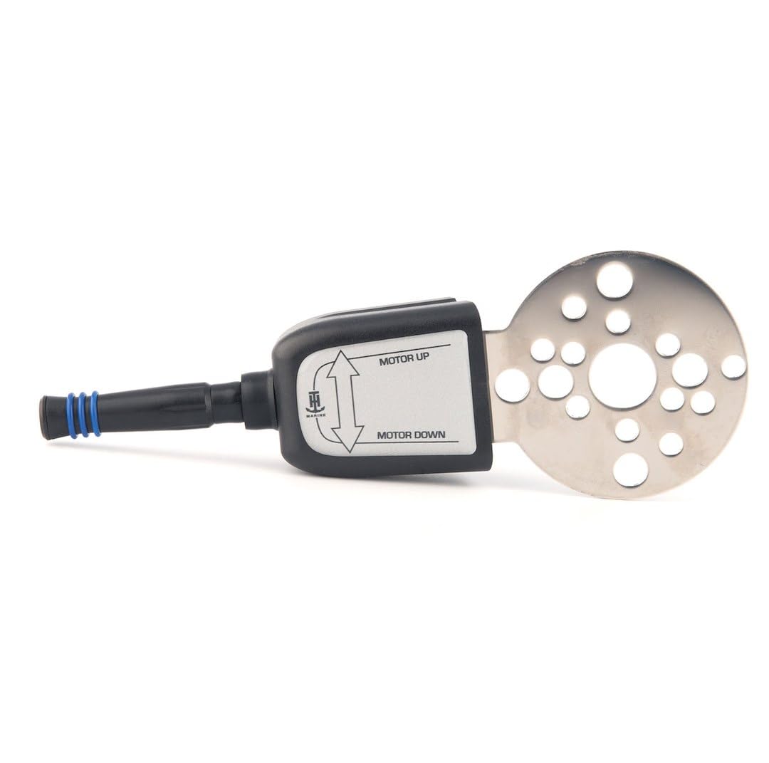 T-H Marine Atlas Blinker Trim FingerFlex Switch, Wheel-Mount Paddles for Hydraulic Helms, Engine Trim Tilt and Jack Plate Control, Positive-Click Feedback - Single Control Switch