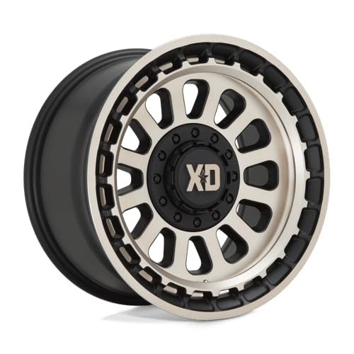 XD Wheels Omega Xd856 Satin Black with Bronze Tint Wheel with Alloy Steel (17 x 9. inches /6 x 106 mm, 0 mm Offset)