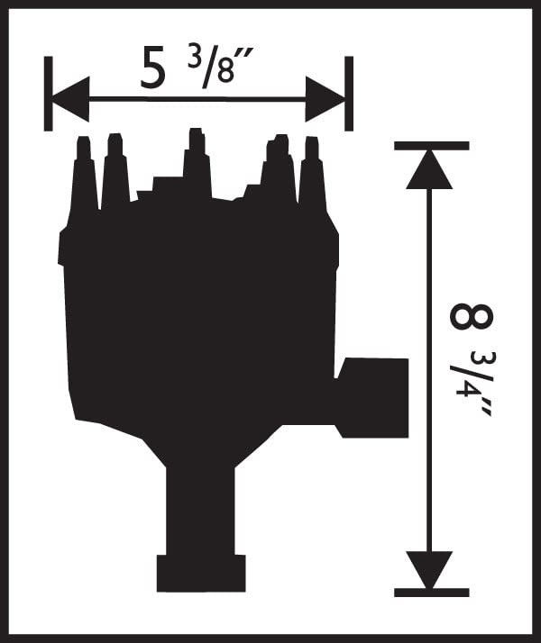 Pro-Billet MSD 8451 Distributor without Module