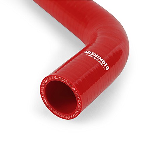 Mishimoto Silicone Radiator Hose Kit MMHOSE-500T-12RD Fits Fiat 500 Abarth 2012+ Red