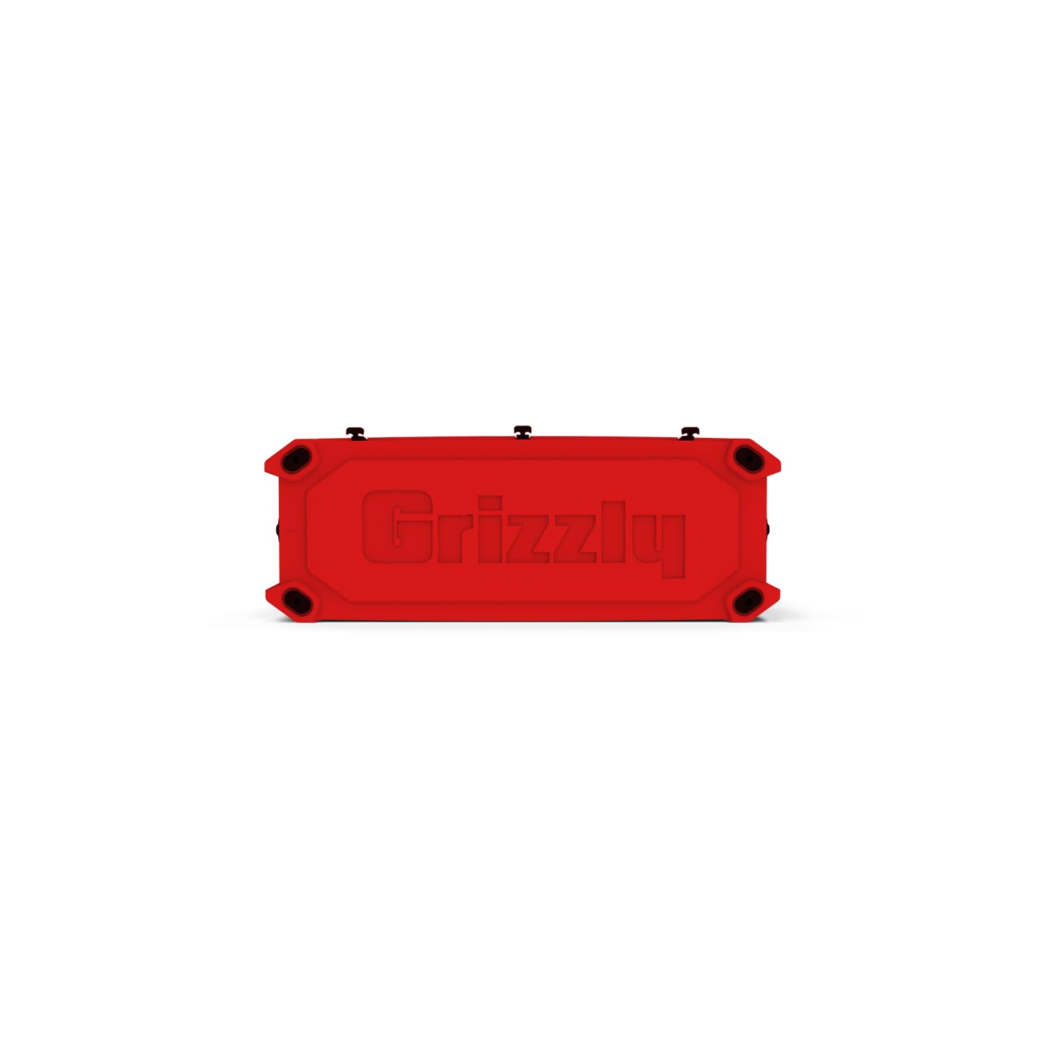 165 Cooler Grizzly | 165 qt Ice Chest Durable Rotomolded Insulated | Made in USA | Warranty for Life | for Beach Boat Camping Fishing Hunting | G165 | Red