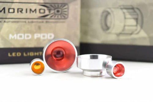 Red Output Lens Morimoto Lighting LED1195