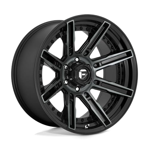 FUEL OFF-ROAD 20X10 D708 ROGUE, 6X5.5, 4.79, 18mm GLOSS MACHINED DOUBLE DARK TINT - D70820008447