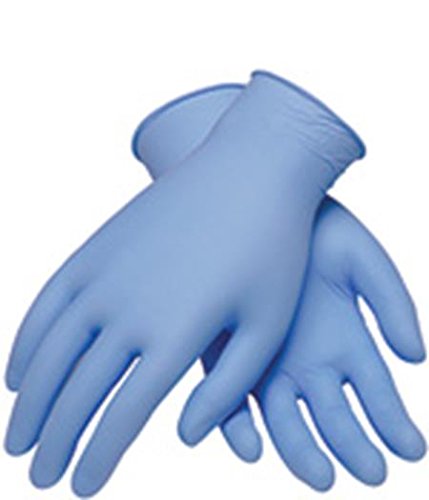 Axle Ambi-Dex 63-532PF/L Disposable Nitrile, 4 Mil Blue, Powder Free, Texture Grip Blue L
