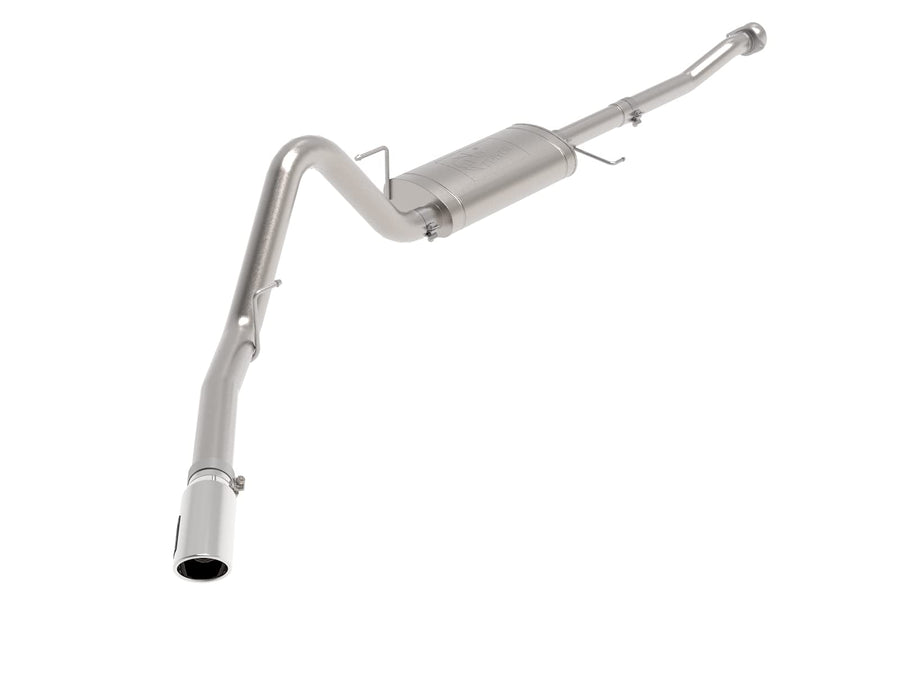 aFe POWER Apollo GT Series 3 IN to 3-1/2 IN 409 SS Cat-Back Exhaust System w/Polish Tip, fits Ford F-150 2021 V6-2.7L/3.5L (tt)/V8-5.0L