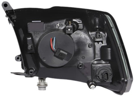 Projector Halo AnzoUSA Black Clear Amber CCFL Headlight - (Sold in Pairs)