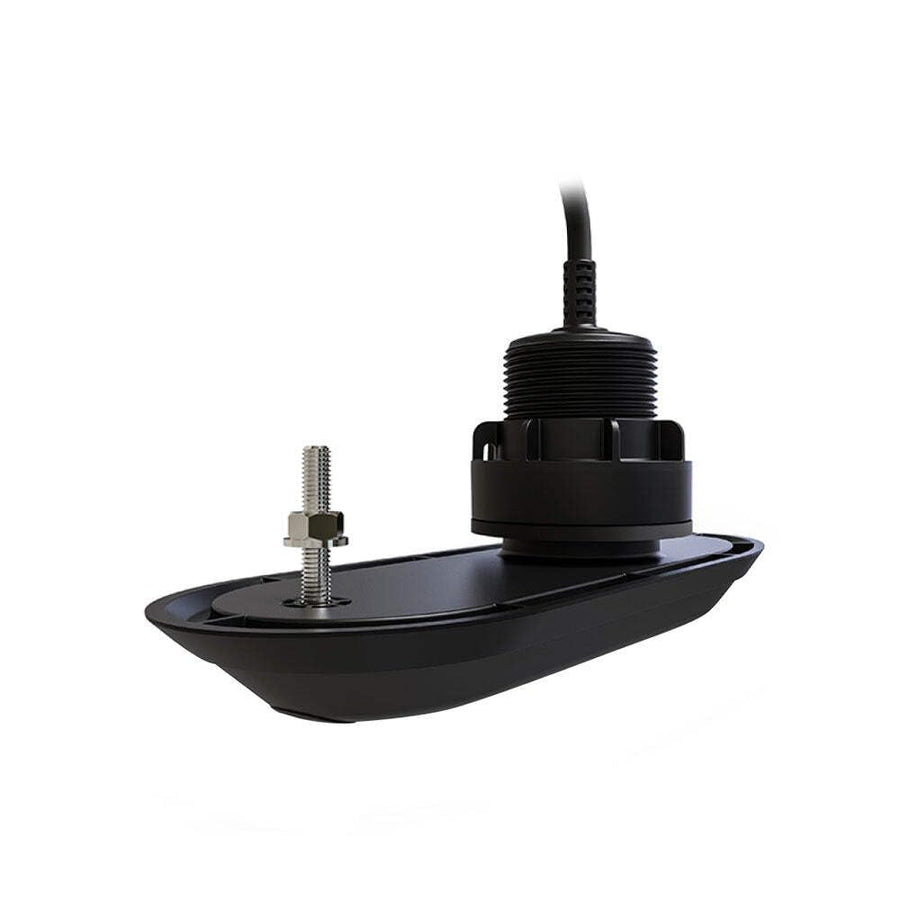 Axiom RV-300 Raymarine RealVision 3D Plastic Thru Hull 0° Low Profile Transducer, Black, Small