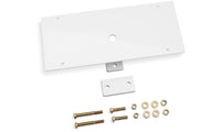 BACKRACK Light Bracket RealTruck, 10.5" Base | Center Mount, White | 91002W | Universal w Frame's