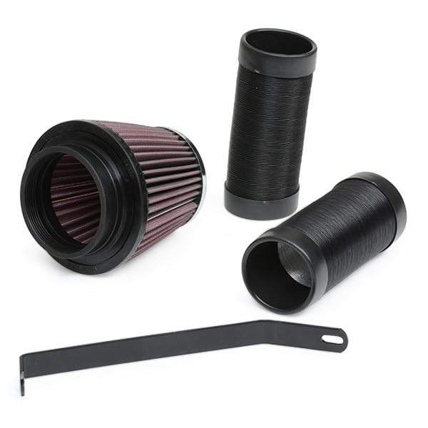 K&N Cold Air Intake Kit: Guaranteed to Increase Acceleration & Engine Growl, Increase Horsepower up to 7HP: Compatible with 2.0L, L4, 2007-2012 BMW (316D, 318d, 320D, X1 18d, X1 20d, X1 23d), 57-0680