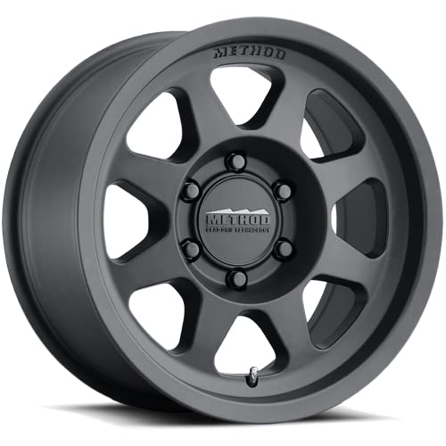 Method Race Wheels MR701 16x6.5 Bead Grip, +90mm Offset, 6x180, 138.9mm Centerbore, Matte Black, MR70166568590