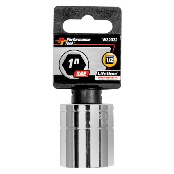 W32032 Performance Tool 1/2 Drive 6-Point Socket, 1