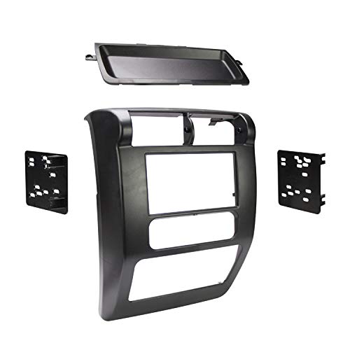 2003-2006 Jeep Wrangler Metra 95-6541 DDIN In-Dash Kit, Black