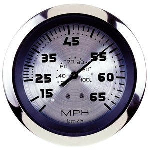 Teleflex Sterling Series (Size: 3speedometer, Head Only, 65 Mph, Includes G Sender) Mechanical