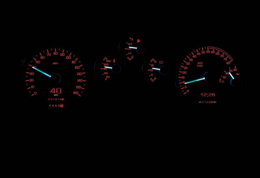 Dakota Digital Retrotech RTX-82C-CAM-X Gauge Instrument System Compatible with Chevy 1982-89 Camaro
