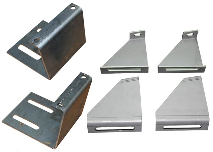Lowered Brothers Trucks LSB6066 Seat Brackets- Low Hump Floor&Factory Bench Seat