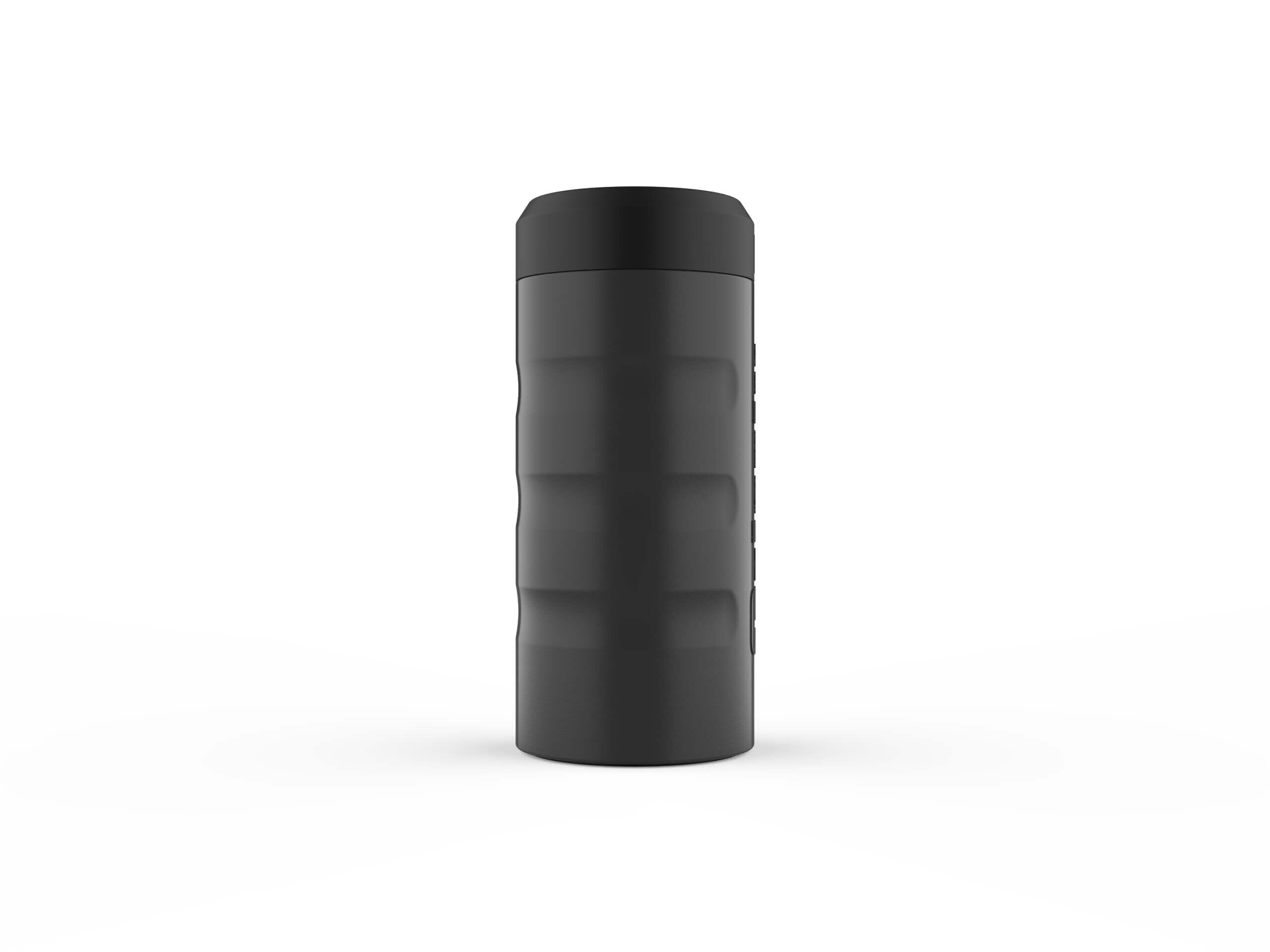 Slim Grizzly Grip Can | 12 oz Stainless Steel Vacuum Insulated Can Cooler | For 12 oz Slim Energy and Seltzer Cans Reusable Durable | Charcoal