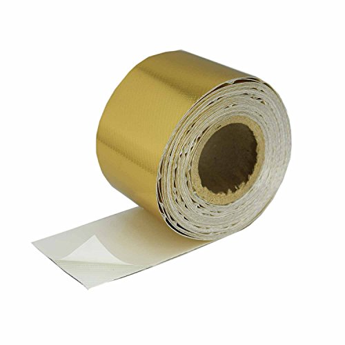 Gold Heat Shield Tape, Heatshield Products (344008), 2" x 25 Feet