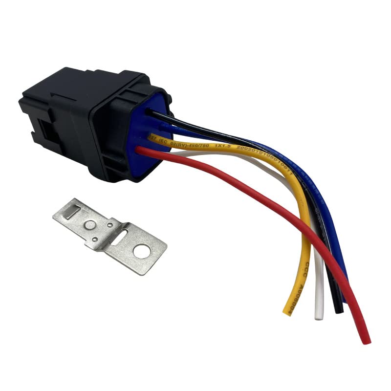 Race Sport 12-Volt Relay Control Module Fit NEW - Race Sport IP67 WaterProof 40AMP relay and Pre-wIred 5-Pin RSWP12VRELAY