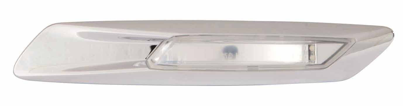 DEPO Replacement 444-1415R-AQ Passenger Side Side Repeater Light