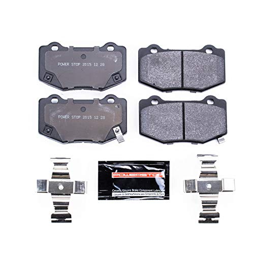 Power Stop Track Day PST-1718 Brake Pad For Cadillac ATS 2016-2019, Chevrolet Camaro 2016-2023, Chevrolet Corvette 2014-2019, Ford Mustang 2016-2020 [Model Specific]