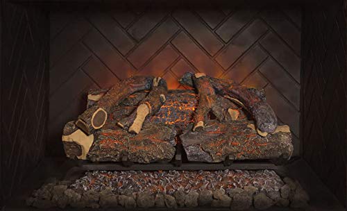 Sunset Charred Oak Modern Flame 26" Electric Log Set